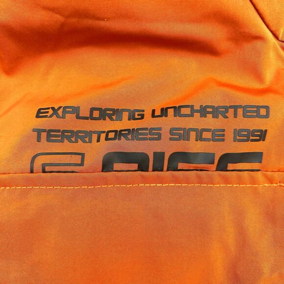 Smoke Rise Men's Nylon Utility Jacket Hood Regular Fit Rust 100% Poly Men Medium - Picture 12 of 15